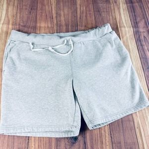 Lands End XXL mens lounge shorts grey